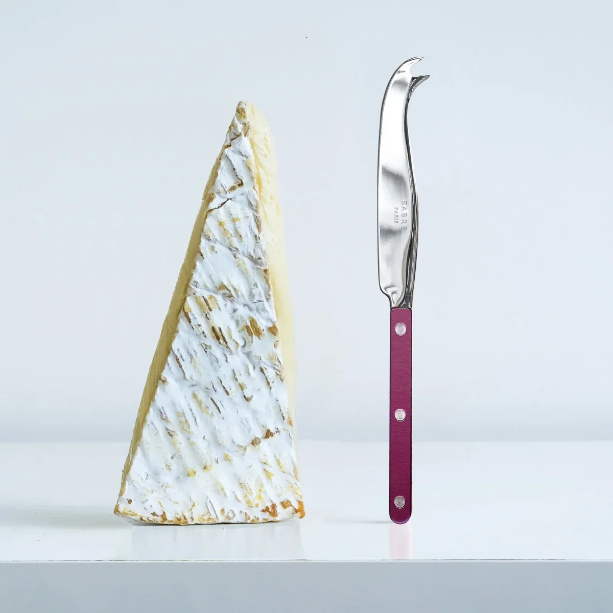 Bistrot Pearly, Aubergine - Box of 2 cheese knives - Afbeelding 3