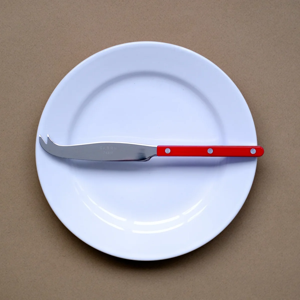 Bistrot Solid, Red - Cheese knife large - Afbeelding 3