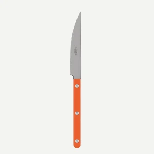 Bistrot Vintage Solid, Orange - Dinner knife