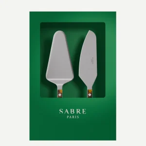 Bistrot Vintage Tortoise, Faux Tortoise - Box of 2 tart servers