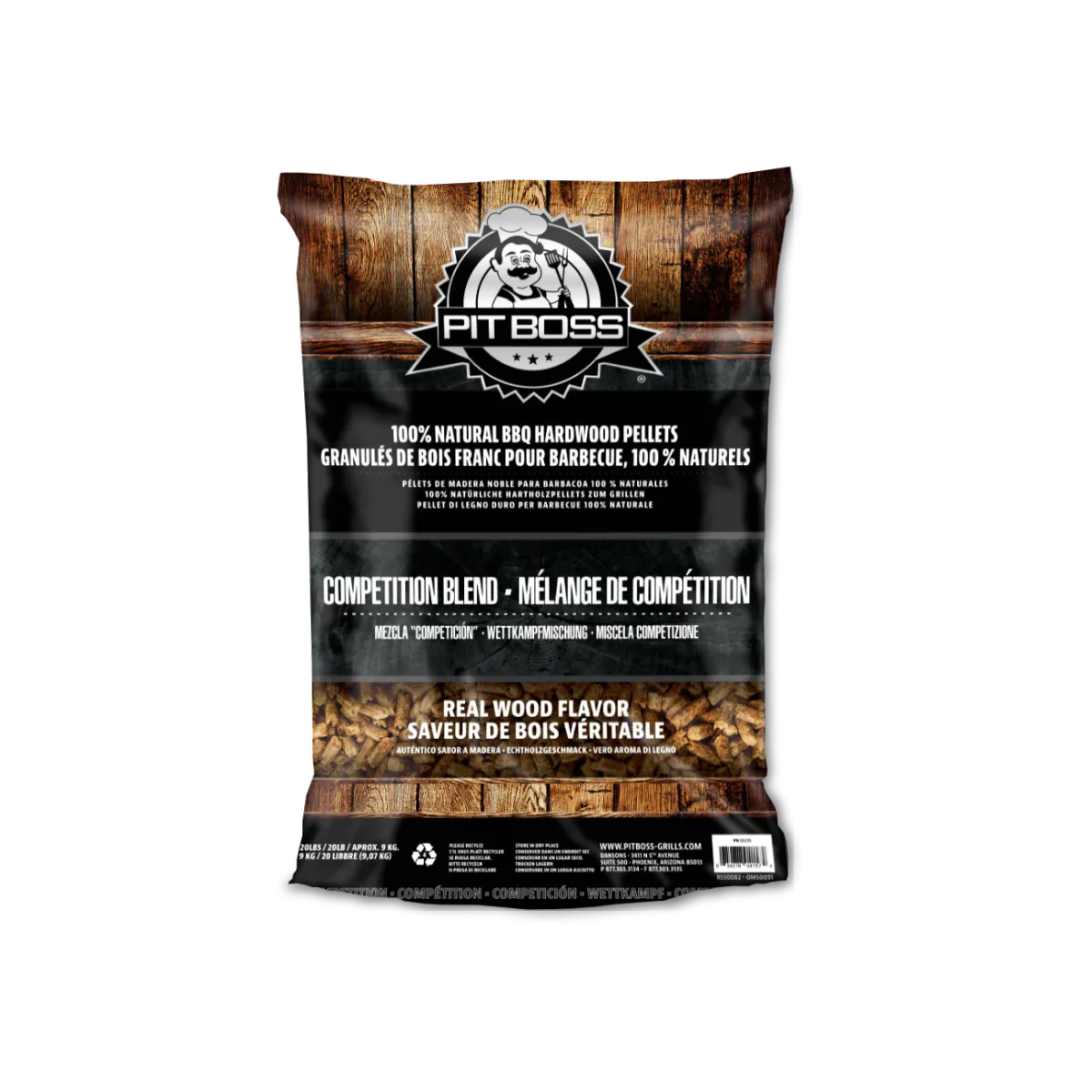 Pit Boss - competition mix hardhouten pellets - 9 kg - Afbeelding 2