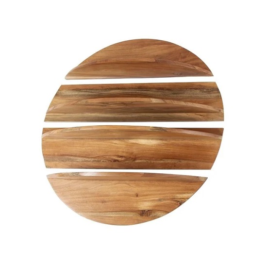 Rond wandrek hout - Afbeelding 4