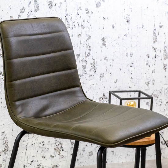 Stoere barkruk industrieel groen - Afbeelding 7