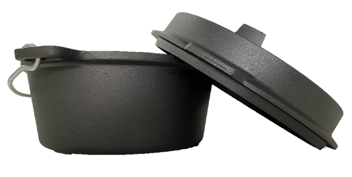 Dutch Oven - 4.5 QT - preseasoned - 4,25 liter - Afbeelding 4