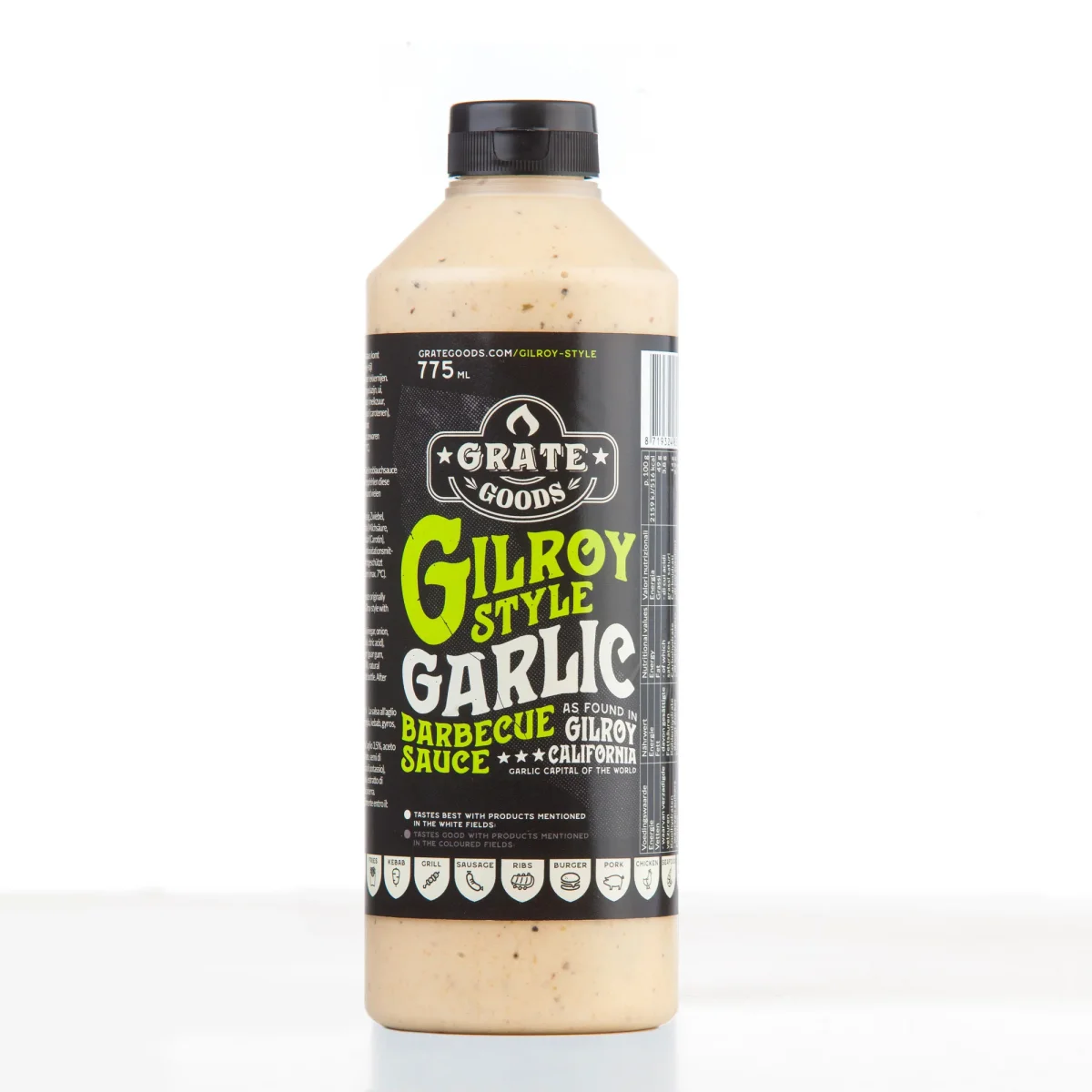 Grate Goods - Gilroy Garlic Sauce - 775 ml - Afbeelding 2
