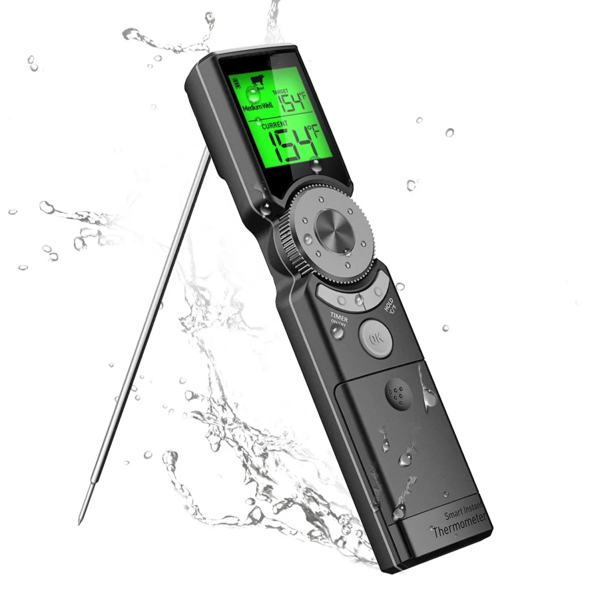Digitale thermometer - super snel - waterdicht - Afbeelding 2