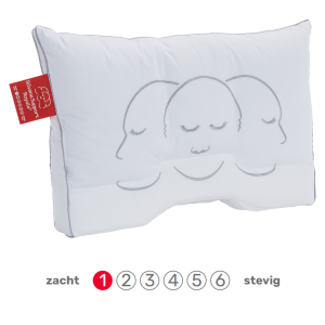 Silvana Support® Royale Extra Zacht Rood Hoofdkussen | 50 x 70 cm