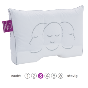 Silvana Support® Royale Beetje Zacht Paars Hoofdkussen | 50 x 70 cm