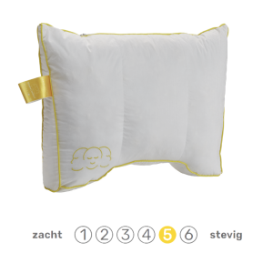 Silvana Comfort® Travel Geel Hoofdkussen | 40 x 50 cm